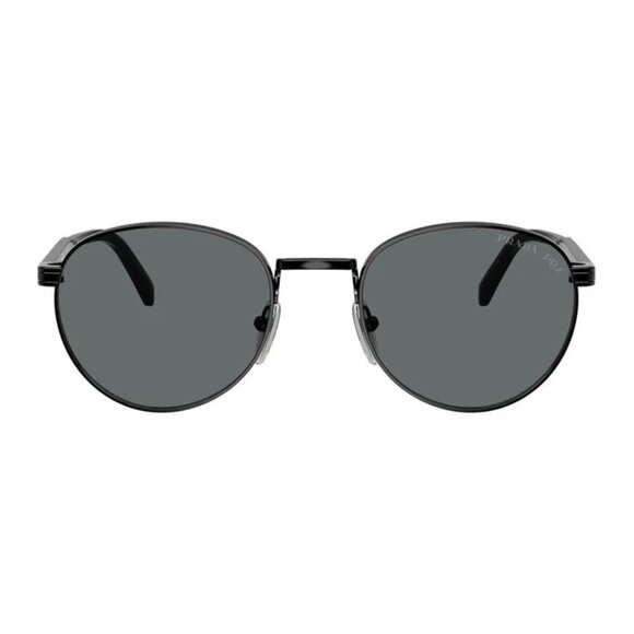 NEW PRADA PRB51S 1AB5Z1 BLACK SUNGLASSES PRADA PR B51S 1AB5Z1 - Picture 2 of 5